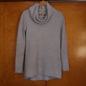 Soft cowl neck sweater dress, M